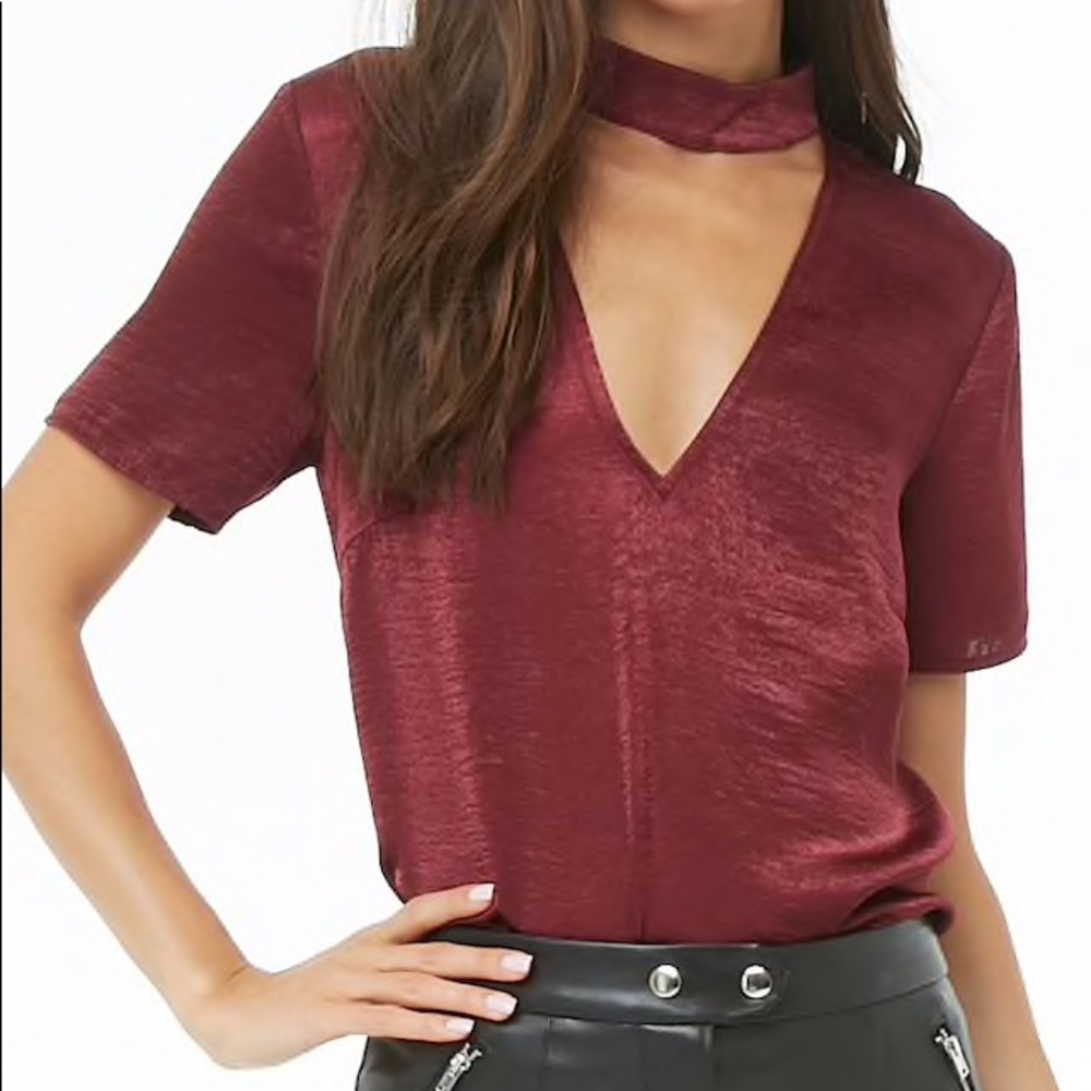 Forever 21 Satin Top